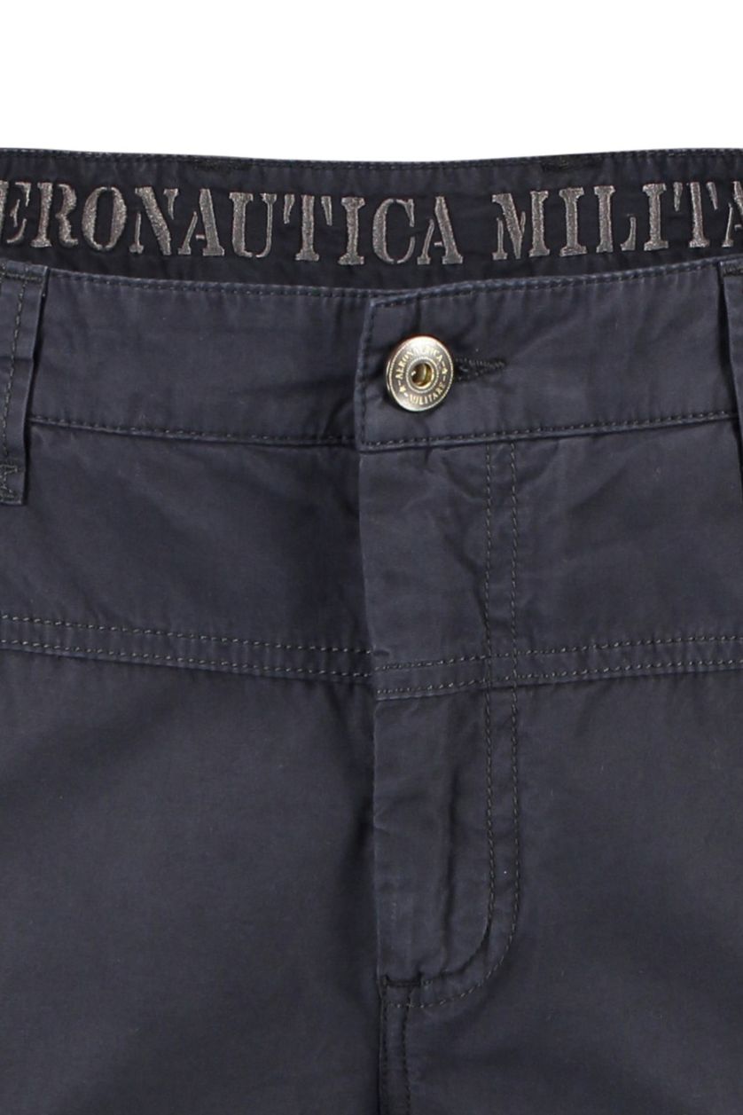 Cargo shorts Aeronautica Militare donkerblauw