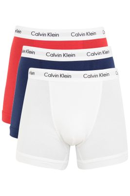 Calvin Klein Calvin Klein boxershort rood effen katoen