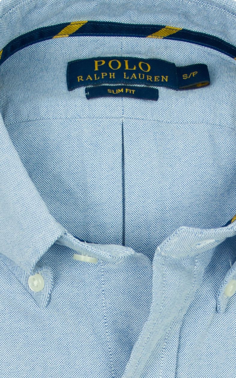 Overhemd Ralph Lauren Slim Fit blue Oxford