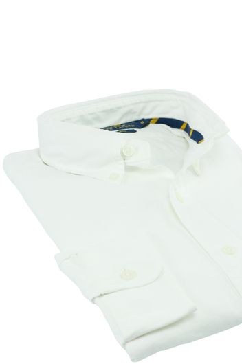 Ralph Lauren overhemd wit classic Oxford Slim Fit