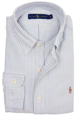 Polo Ralph Lauren Ralph Lauren overhemd blauw/wit streeppatroon