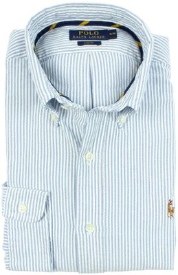 Polo Ralph Lauren Ralph Lauren overhemd chalcedoon/wit streep