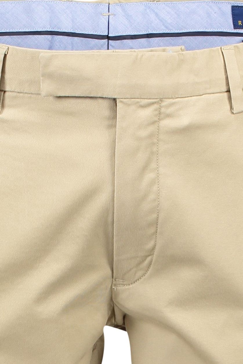 Polo Ralph Lauren katoenen broek beige effen Big & Tall slim fit