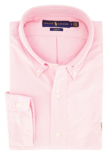 Overhemd Ralph Lauren Slim Fit roze