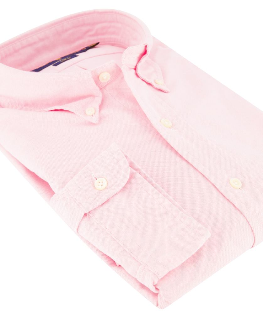 Ralph Lauren overhemd oxford Slim Fit roze