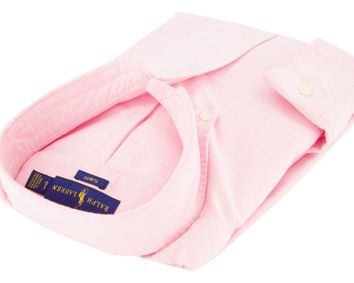 Overhemd Ralph Lauren Slim Fit roze
