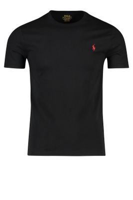 Polo Ralph Lauren Ralph Lauren t-shirt zwart Custom Slim Fit