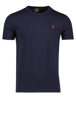 Polo Ralph Lauren Ralph Lauren t-shirt ronde hals donkerblauw Custom Slim Fit