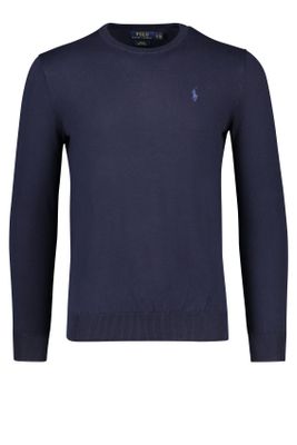 Polo Ralph Lauren Ralph Lauren sweater navy Slim Fit ronde hals