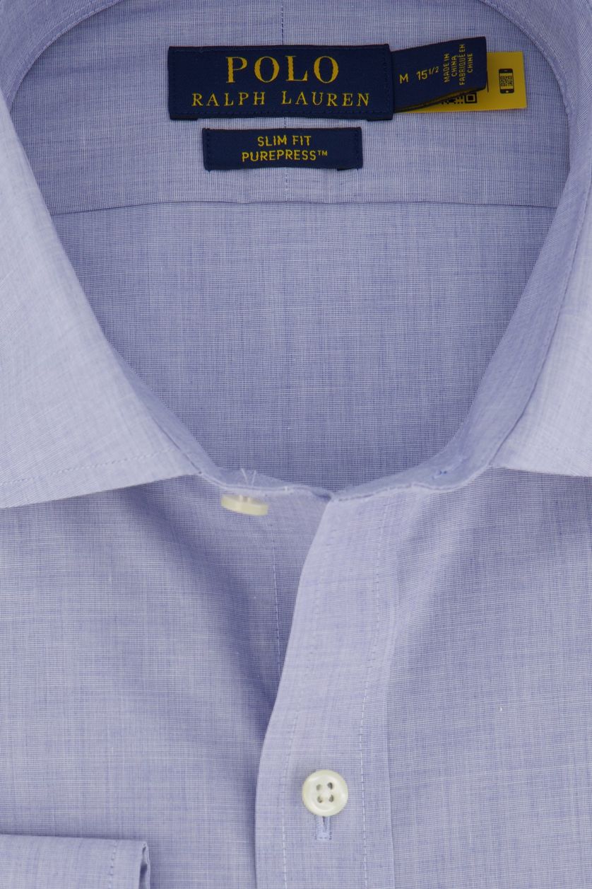 Ralph Lauren overhemd Slim Fit lichtblauw