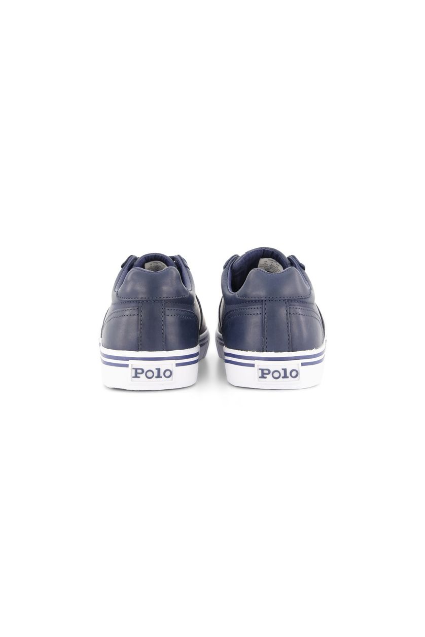 Polo Ralph Lauren sneakers effen leer blauw