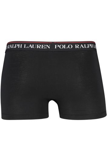 Polo Ralph Lauren boxershort 3-pack zwart effen