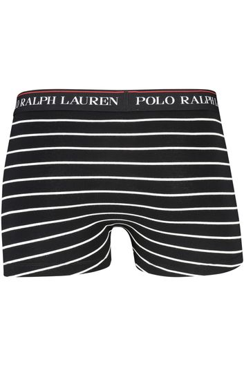 boxershort 3-pack Polo Ralph Lauren effen zwart