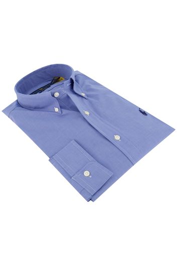 Overhemd Ralph Lauren Custom Fit blauw