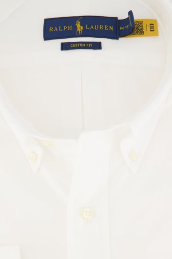Ralph Lauren overhemd wit Custom Fit