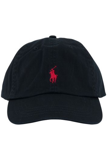 Polo Ralph Lauren cap effen met rode logo