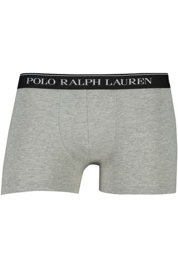 Polo Ralph Lauren boxershort wit grijs zwart 3-pack effen 