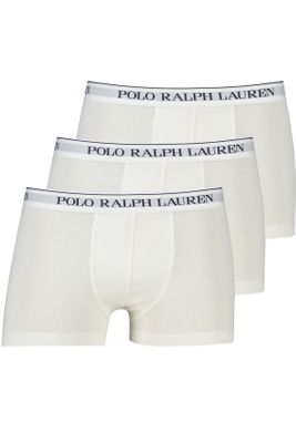 Polo Ralph Lauren Polo Ralph Lauren boxershort wit effen 3-pack Classic