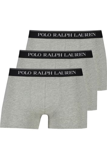 Ralph Lauren 3 pack boxershort  grijs katoen