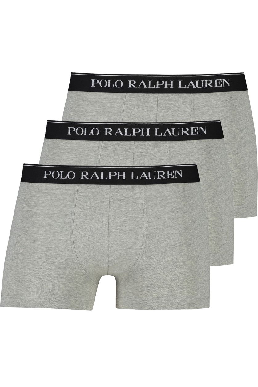 Ralph Lauren 3 pack boxershort katoen  grijs