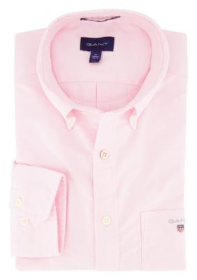 Gant Casual roze overhemd Gant normale fit katoen