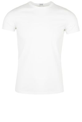 Laatste items HOM t-shirt wit ronde hals Smart Cotton