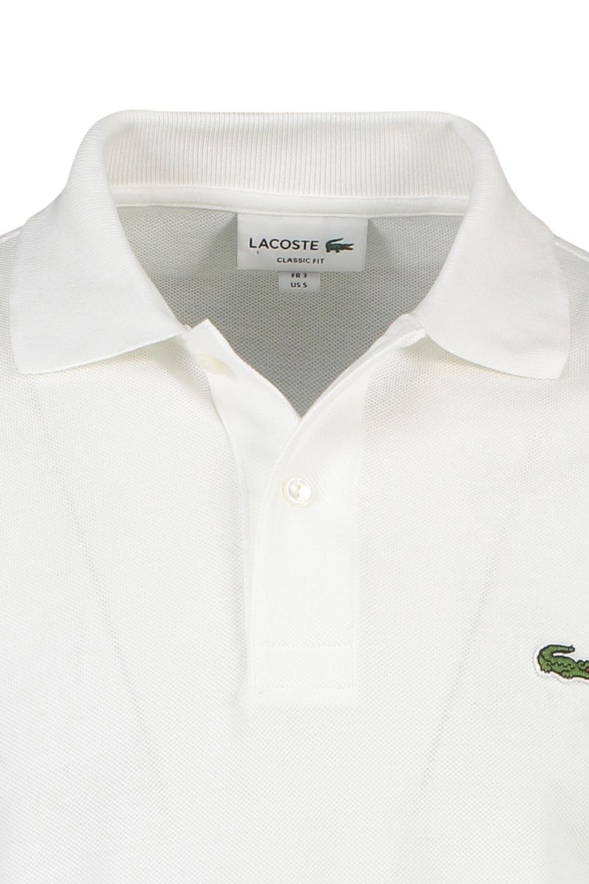 Lacoste polo wit Classic Fit