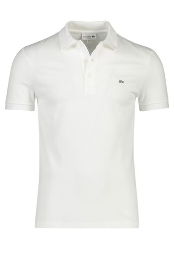 Witte polo Lacoste Slim Fit