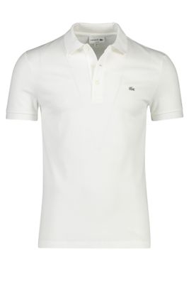 Lacoste Witte polo Lacoste Slim Fit
