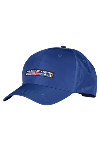 Paul & Shark cap kobaltblauw logo