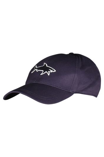 Paul & Shark cap logo haai donkerblauw
