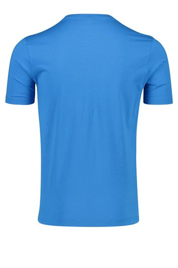 Paul & Shark t-shirt lichtblauw logo print o-hals