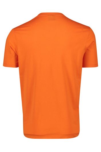 Paul & Shark t-shirt oranje ronde hals