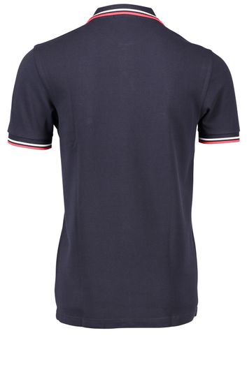 Fred Perry twin tipped polo navy