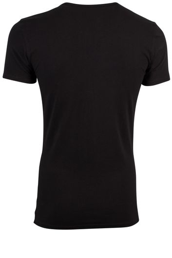 Tommy Hilfiger t-shirt effen multicolor 3-pack katoen