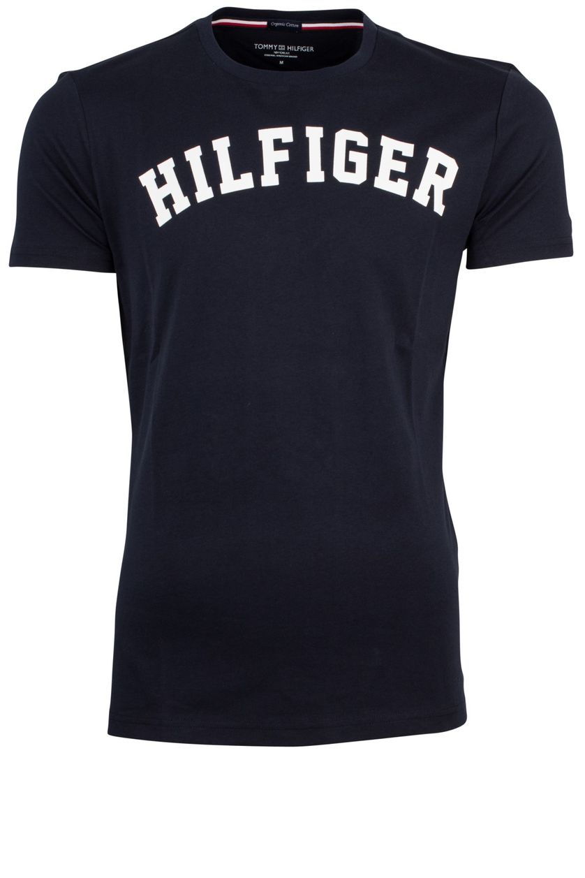 Tommy Hilfiger Icon t-shirt donkerblauw met logo
