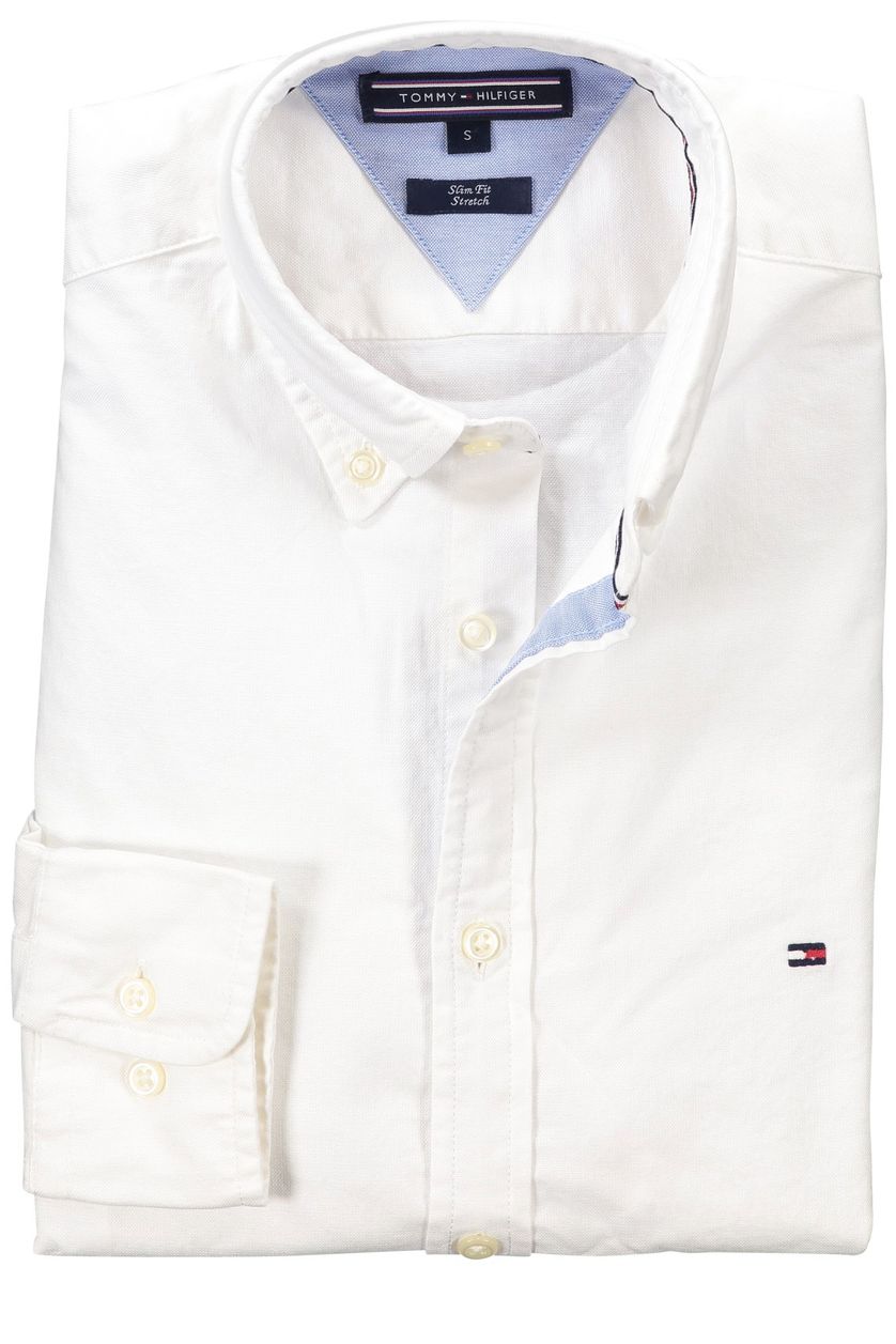 Tommy Hilfiger shirt slim fit Core Stretch white