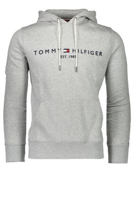 Tommy Hilfiger Sweater Tommy Hilfiger Big & Tall grijs met opdruk