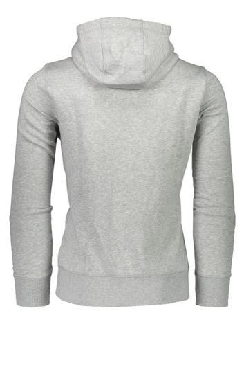 Big & Tall Sweater Tommy Hilfiger grijs met opdruk