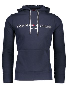 Tommy Hilfiger Sweater Tommy Hilfiger navy met opdruk