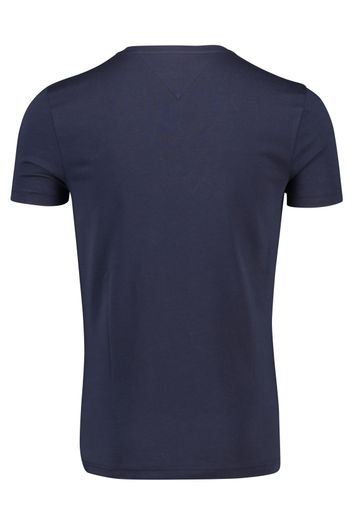 Tommy Hilfiger t-shirt v-hals navy Slim Fit