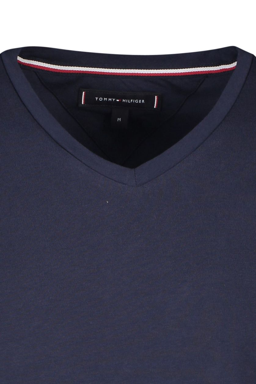 T-shirt Tommy Hilfiger donkerblauw v-hals