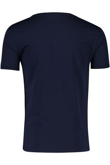 Tommy Hilfiger t-shirt donkerblauw effen