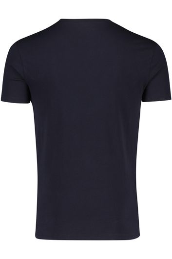 Tommy Hilfiger t-shirt donkerblauw katoen