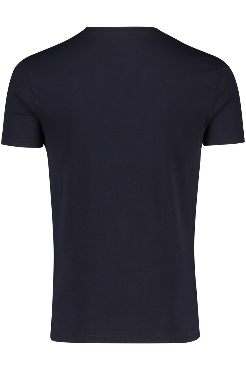 Tommy Hilfiger t-shirt katoen donkerblauw