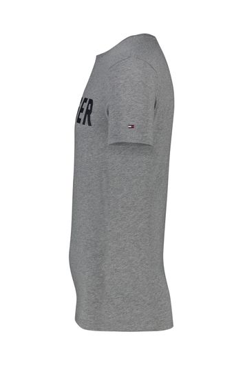 Tommy Hilfiger t-shirt grijs met opdruk