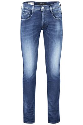 Replay Replay blauw 5-pocket Anbass Slim Fit