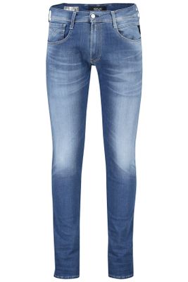 Replay Replay 5-pocket Anbass blauw Slim Fit