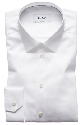 Eton Eton overhemd dress wit super slim normale boord