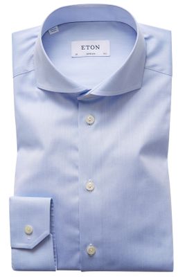 Eton Eton dress lichtblauw overhemd Super Slim cut-away